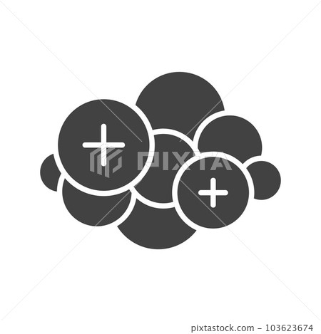Nucleus icon vector image. Nucleus icon vector image. 103623674