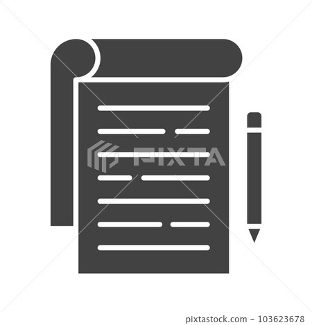 Notes icon vector image. Notes icon vector image. 103623678