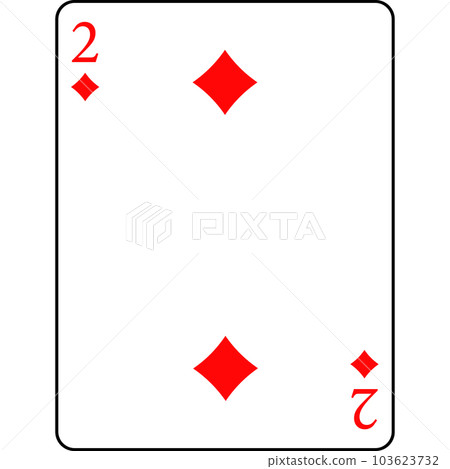A deck of poker cards. Double tambourine. 103623732