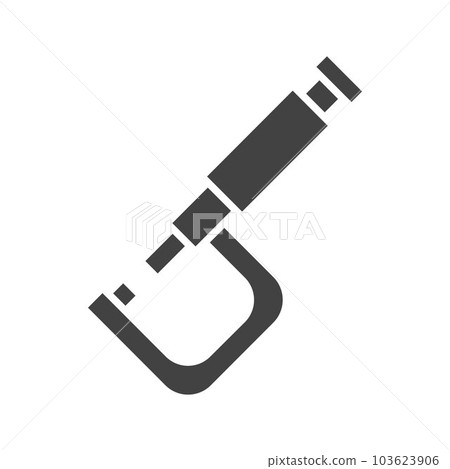 Micrometer icon vector image. 103623906