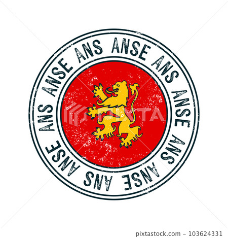 Ans city grunge rubber stamp 103624331