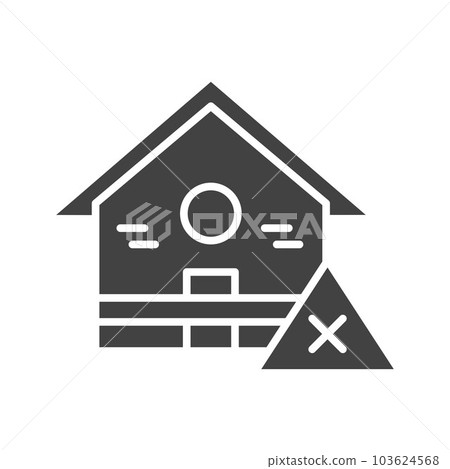 Eviction icon vector image. 103624568