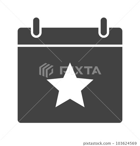 Event icon vector image. 103624569