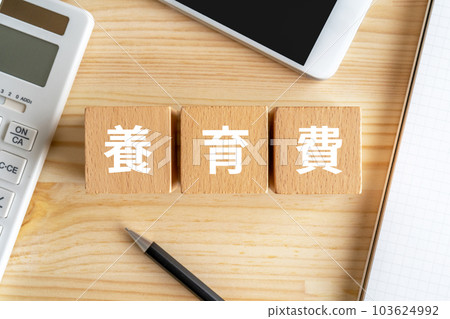 作為兒童撫養費的積木、智能手機、計算器、筆記本 作為兒童撫養費的積木、智能手機、計算器、筆記本 103624992