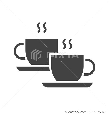 Coffee Cups icon vector image. Coffee Cups icon vector image. 103625026