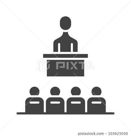Coaching icon vector image. Coaching icon vector image. 103625030