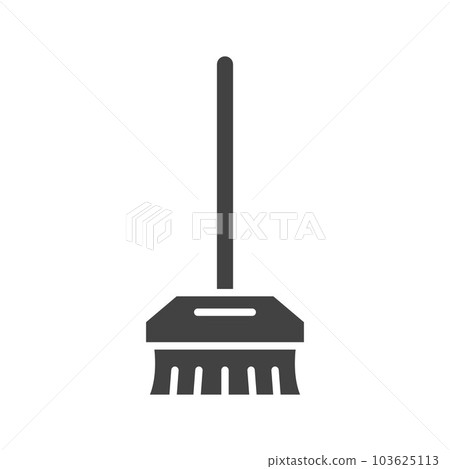 Broom icon vector image. 103625113