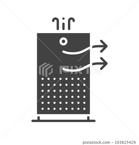 Air Purifier icon vector image. Air Purifier icon vector image. 103625429