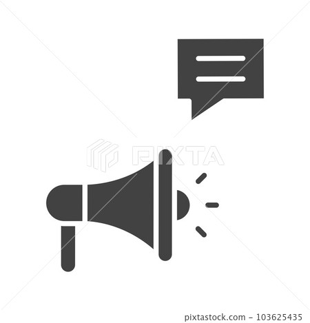 Ads icon vector image. 103625435