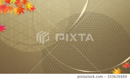 秋季日式材料 103626889