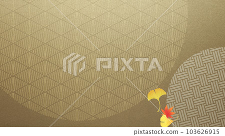 Autumn Japanese style material 103626915