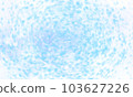 [Background material] Early summer rain drops 03 (watercolor style, light blue) 103627226