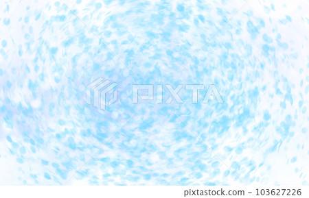 [Background material] Early summer rain drops 03 (watercolor style, light blue) 103627226
