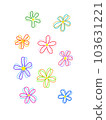 Lotus flower design henna tattoo 103631221