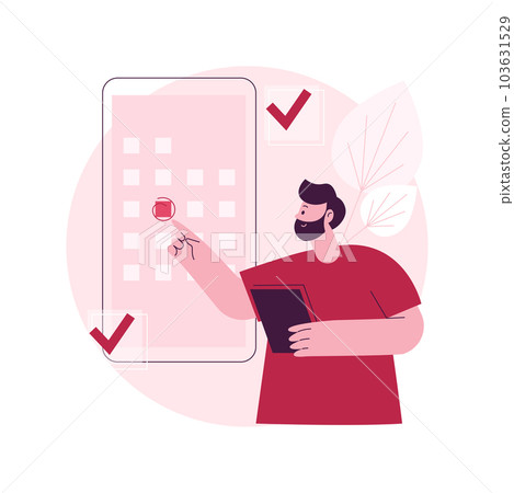 Planning abstract concept vector illustration. Future plan, project stages, risk management, planning process, problem prevention, make arrangement, organization, achieve goal abstract metaphor. Planning abstract concept vector illustration. Future plan, project stages, risk management, planning process, problem prevention, make arrangement, organization, achieve goal abstract metaphor. 103631529