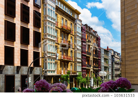 Streets view of Bilbao in summer. Basque Country,  103631533
