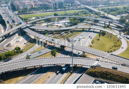 Highway grade separation, Barcelona Highway grade separation, Barcelona 103631945