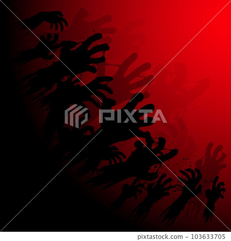 Zombie blood hands silhouettes wallpaper Zombie blood hands silhouettes wallpaper 103633705