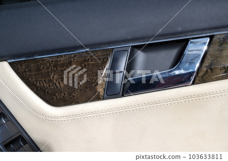 Modern car door interior Modern car door interior 103633811