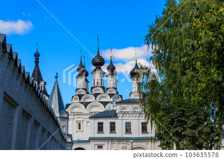 Cathedral of the Annunciation of the Blessed Virgin Mary in Annunciation Monastery in Murom, Russia Cathedral of the Annunciation of the Blessed Virgin Mary in Annunciation Monastery in Murom, Russia 103635578
