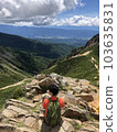 Scenery while climbing Mt. Maehotaka, superb view of the Northern Alps 103635831