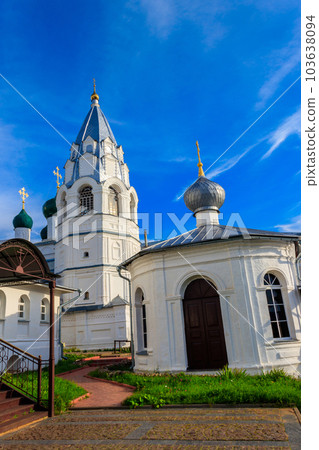 Nikitsky Monastery in Pereslavl-Zalessky, Russia. Golden ring of Russia Nikitsky Monastery in Pereslavl-Zalessky, Russia. Golden ring of Russia 103638094