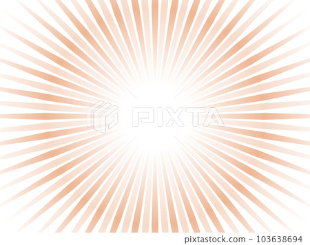 薄而短暫的陽光圖像的抽象濃度線背景_紅色 103638694