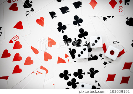 trunk cards and dice 103639191