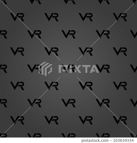 Seamless Pattern. VR Logos 103639334