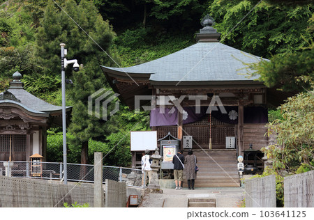 Shikoku Pilgrimage 60th Fudasho "Yokomine Temple" Daishido and Seitendo 103641125