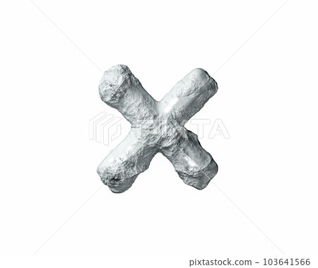 Symbols made of clay and rock Symbols made of clay and rock 103641566