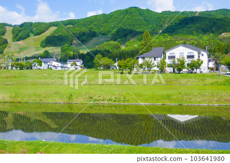 A peaceful countryside view A peaceful countryside view 103641980