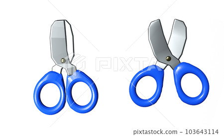 3d icon of scissors 3d icon of scissors 103643114