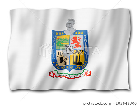 Nuevo Leon state flag, Mexico Nuevo Leon state flag, Mexico 103643306