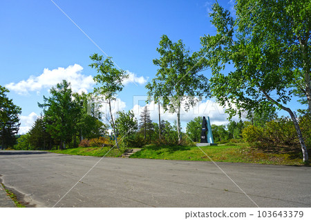 Horokanai-cho, Hokkaido Lake Shumarinai Fresh green Lake Shumarinai 103643379