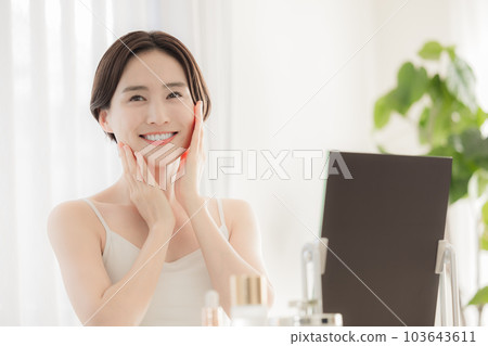 女人的美麗形象肖像 女人的美麗形象肖像 103643611