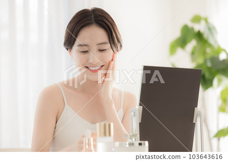 女人的美麗形象肖像 女人的美麗形象肖像 103643616