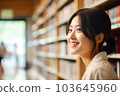 日本女大學生在圖書館找書 AI 生成圖像 103645960