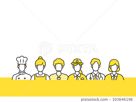 Various occupation icon set Various occupation icon set 103646196