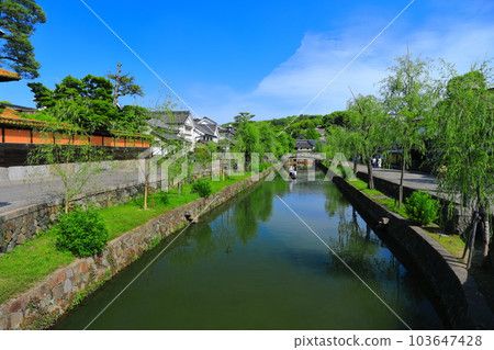 [岡山縣]天氣晴朗的倉敷美觀地區（沉船） 103647428