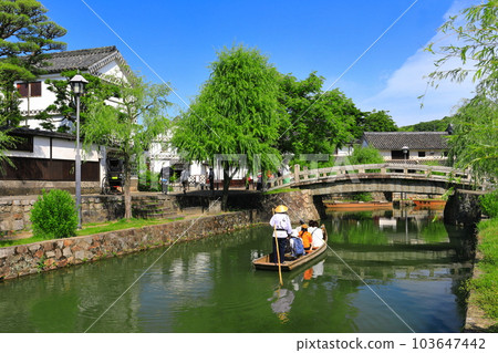 [岡山縣]天氣晴朗的倉敷美觀地區（沉船） 103647442