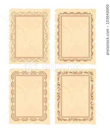 西方古代廢紙捲軸 103648000