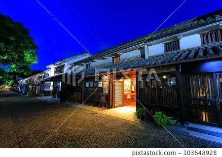[Okayama Prefecture] Night view of Kurashiki Bikan Historical Quarter 103648928