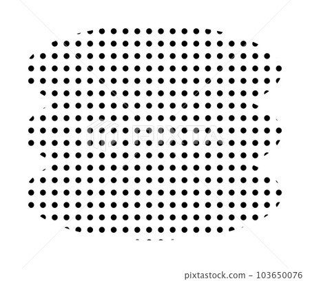 Trendy vector minimalist geometric basic dots element. Shape abstract figure bauhaus form. Retro style texture illustration. Modern design poster, cover, card design Trendy vector minimalist geometric basic dots element. Shape abstract figure bauhaus form. Retro style texture illustration. Modern design poster, cover, card design 103650076