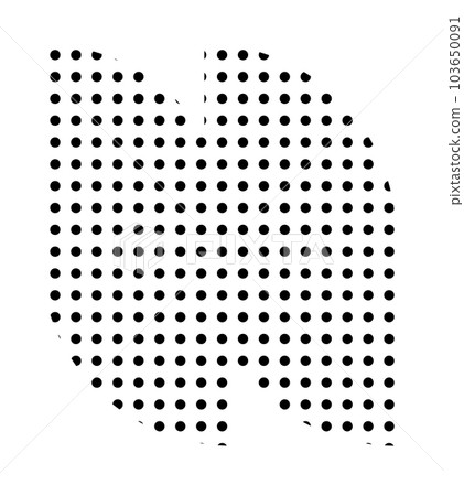 Trendy vector minimalist geometric basic dots element. Shape abstract figure bauhaus form. Retro style texture illustration. Modern design poster, cover, card design 103650091
