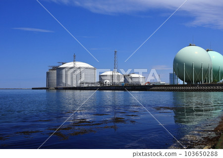 北海道石狩灣新港中央碼頭液化天然氣接收站 103650288