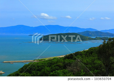 [Okayama Prefecture] Ushimado and Shodoshima seen from Ipponmatsu Observatory 103650704