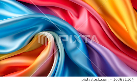 Colorful cloth background "AI generated image" Colorful cloth background "AI generated image" 103651104