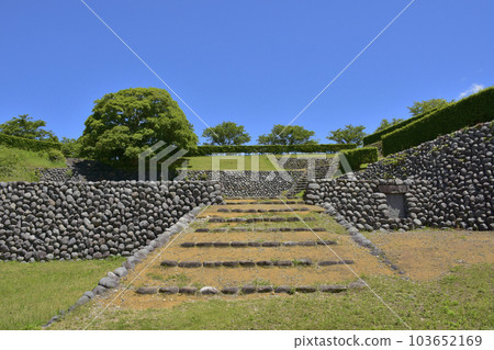 Kakegawa City, Shizuoka National Historic Site Yokosuka Castle Ruins of Honmaru Yaguramon 103652169