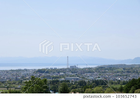 Date city seen from Mt. Usu service area (outbound) 103652743
